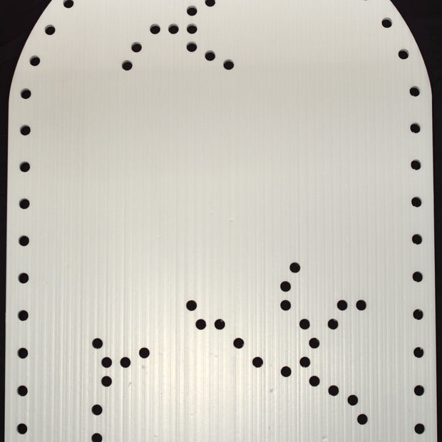 Tombstone with cracks, 100, 200, or 300 with matrix