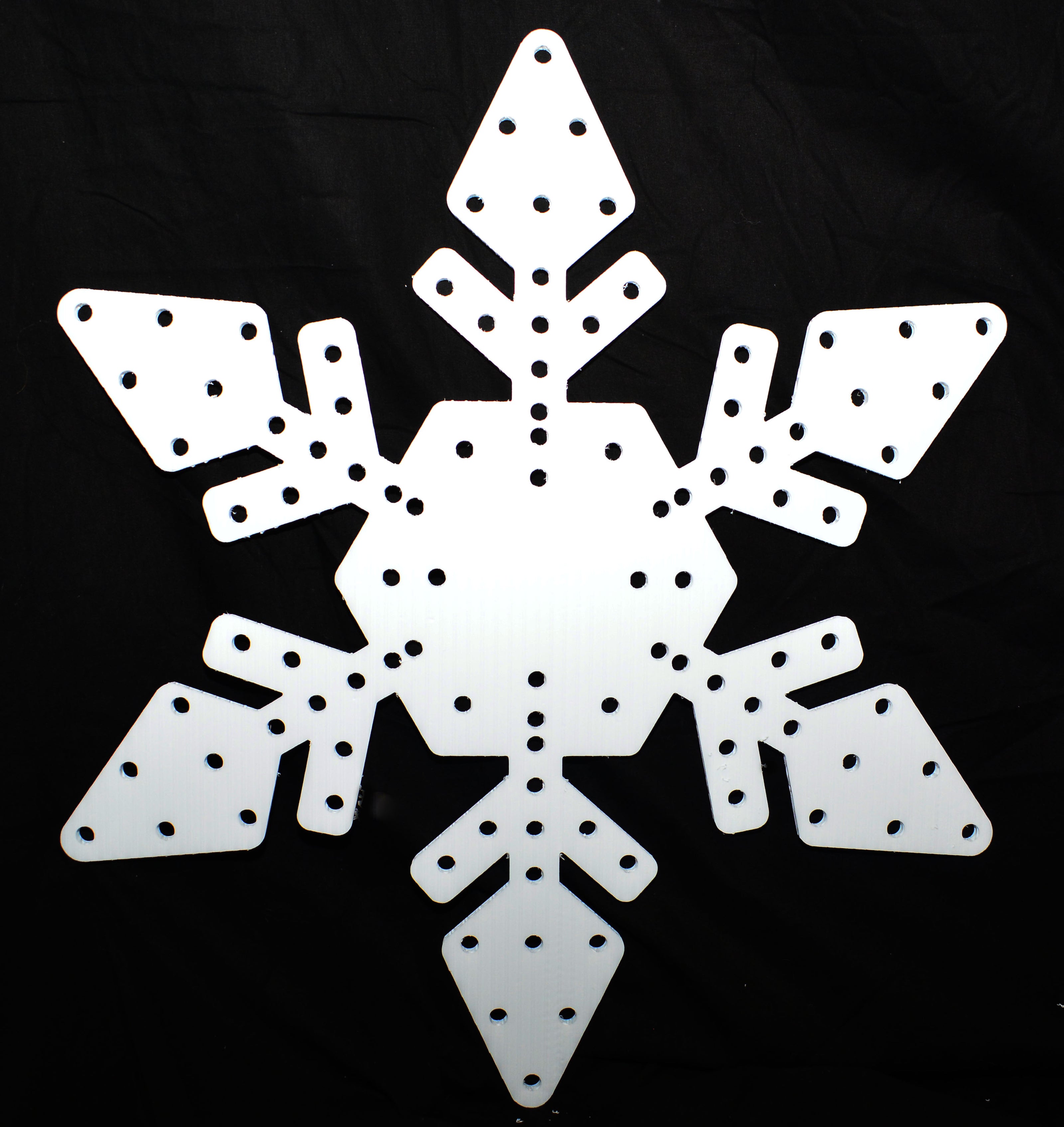 Twinkly Snowflake, medium, 100 or 150 Twinkly Lights