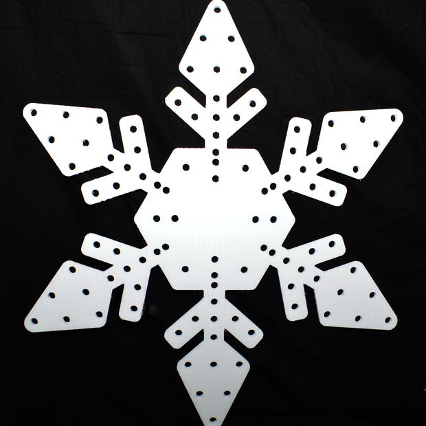 Snowflake, medium, 100 or 150 pixel variations