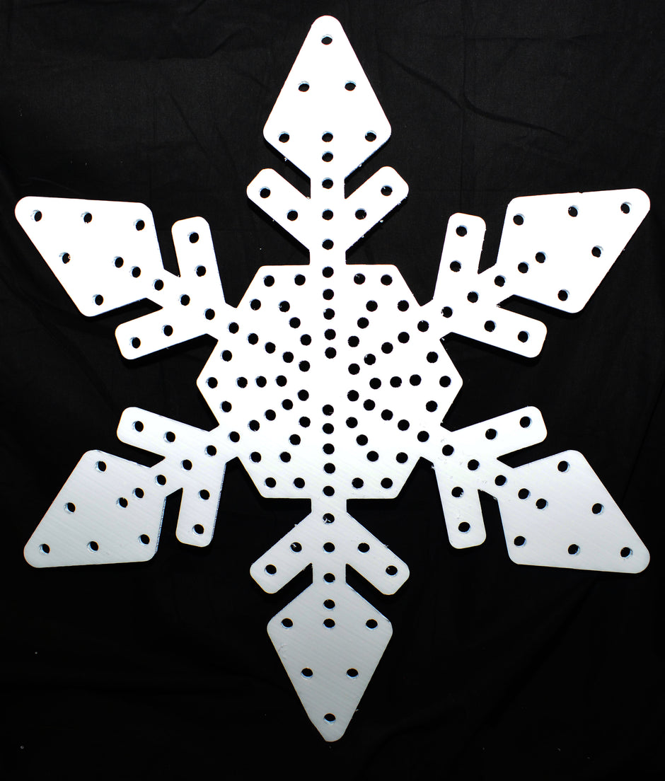 Twinkly Snowflake, medium, 100 or 150 Twinkly Lights