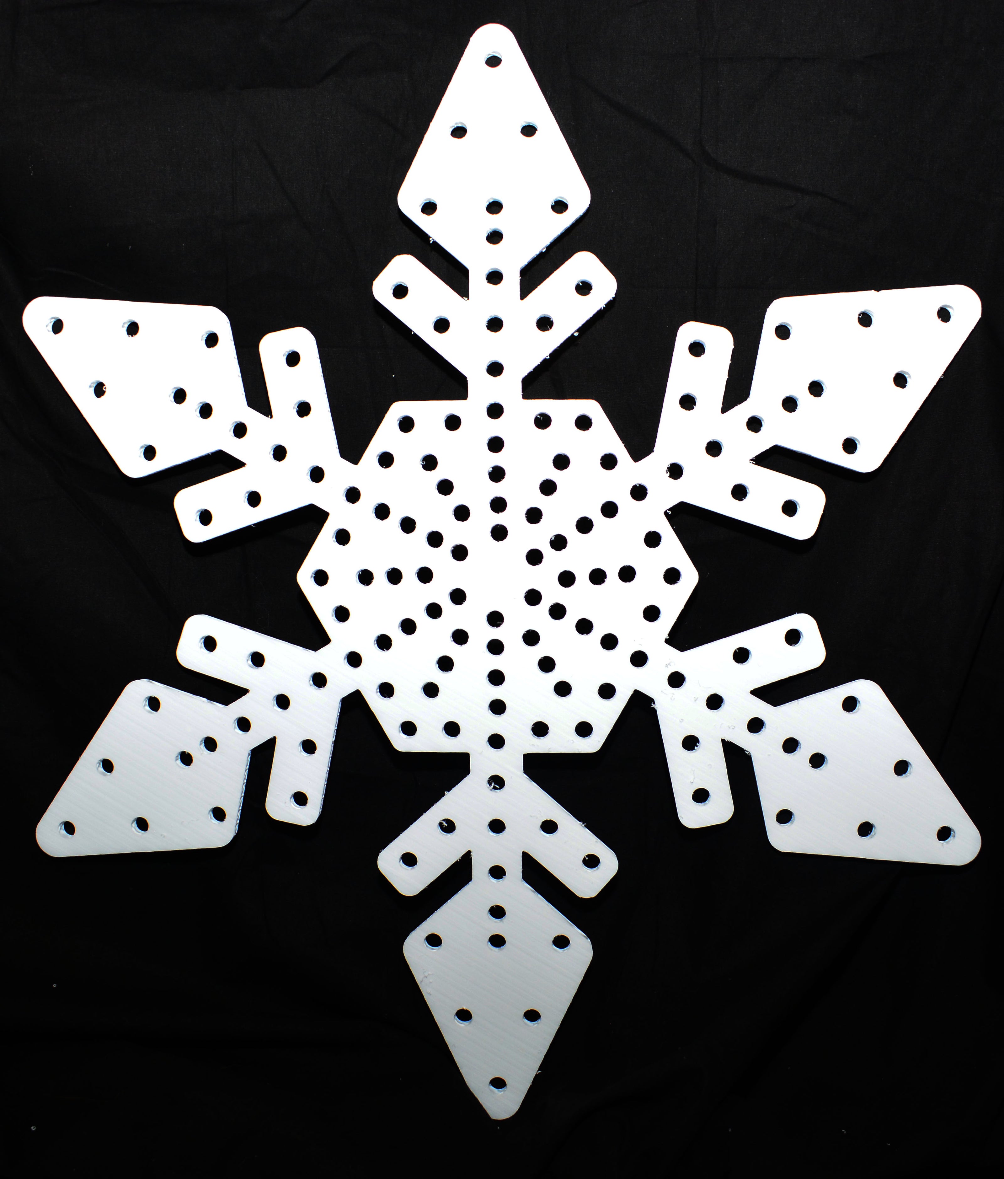 Twinkly Snowflake, medium, 100 or 150 Twinkly Lights