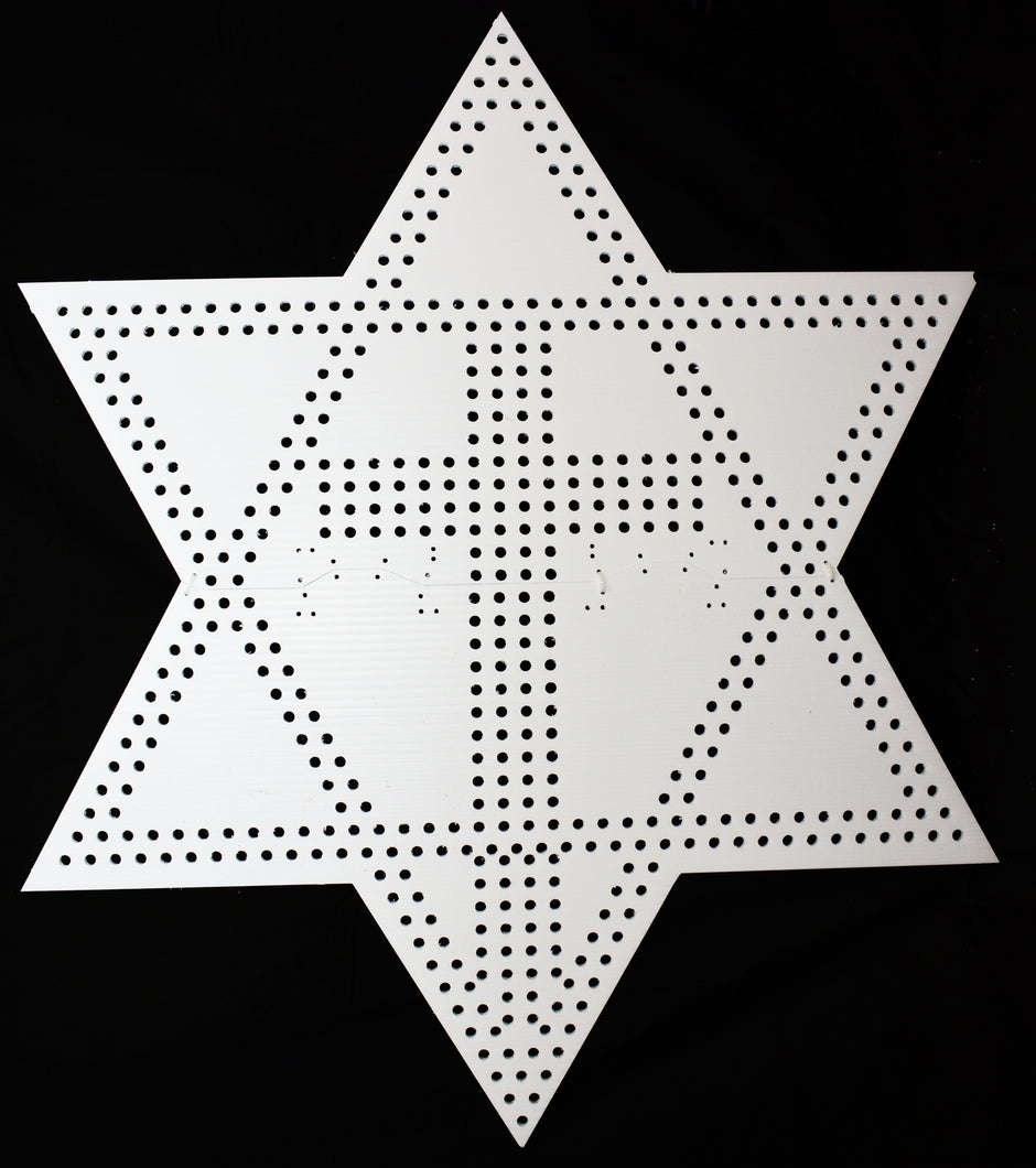 Twinkly - Star Of David with Cross!
