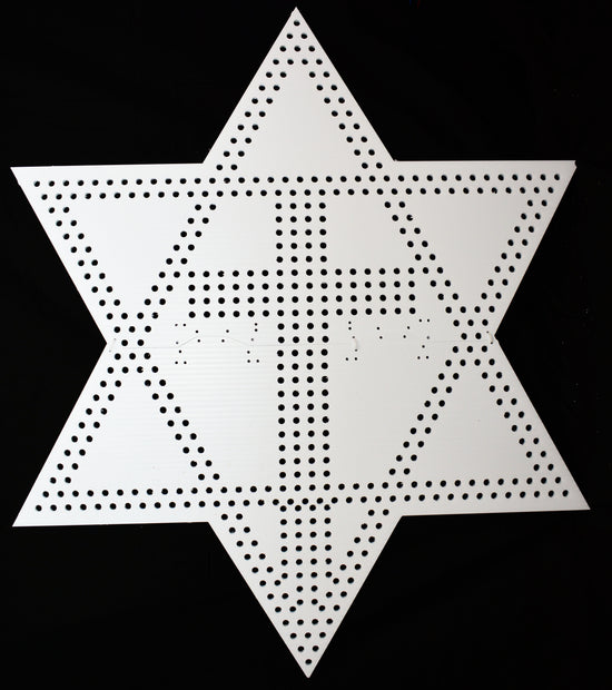Star Of David with Cross!