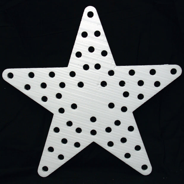Easy Push Pixels, prepushed, Mini Star, 12", 50 pixels, single or double layer