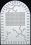Twinkly Tombstone with cracks, 100, 200, or 300 with matrix