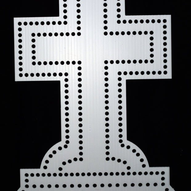 Tombstone with cross, 2 variations, 150 and 300 pixels