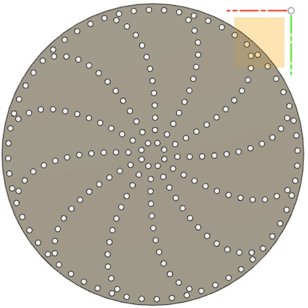 Candy Peppermint Spinner - 24", 100, 200, 250 pixels